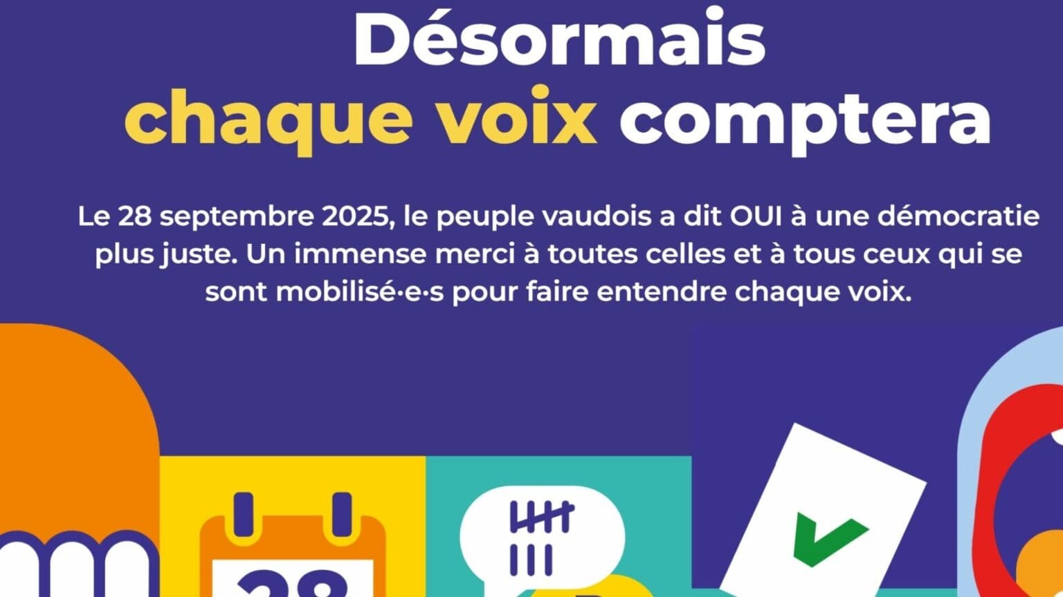 Chaque voix compte